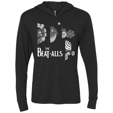 T-Shirts Vintage Black / X-Small The Beat Alls Triblend Long Sleeve Hoodie Tee