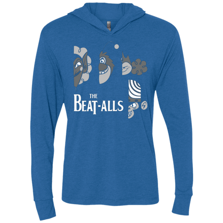 T-Shirts Vintage Royal / X-Small The Beat Alls Triblend Long Sleeve Hoodie Tee