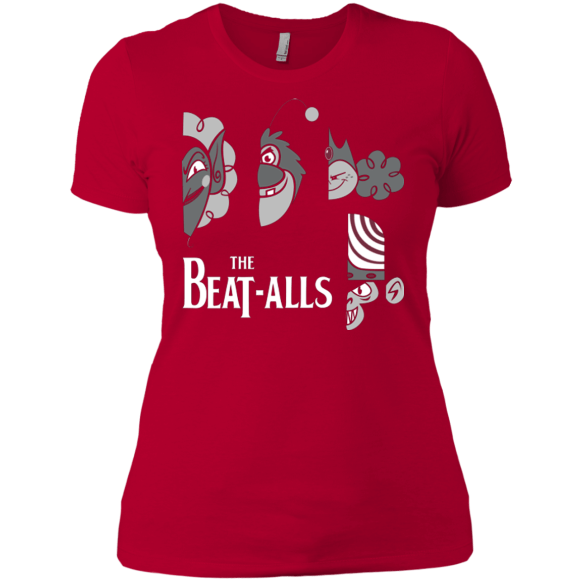 T-Shirts Red / X-Small The Beat Alls Women's Premium T-Shirt