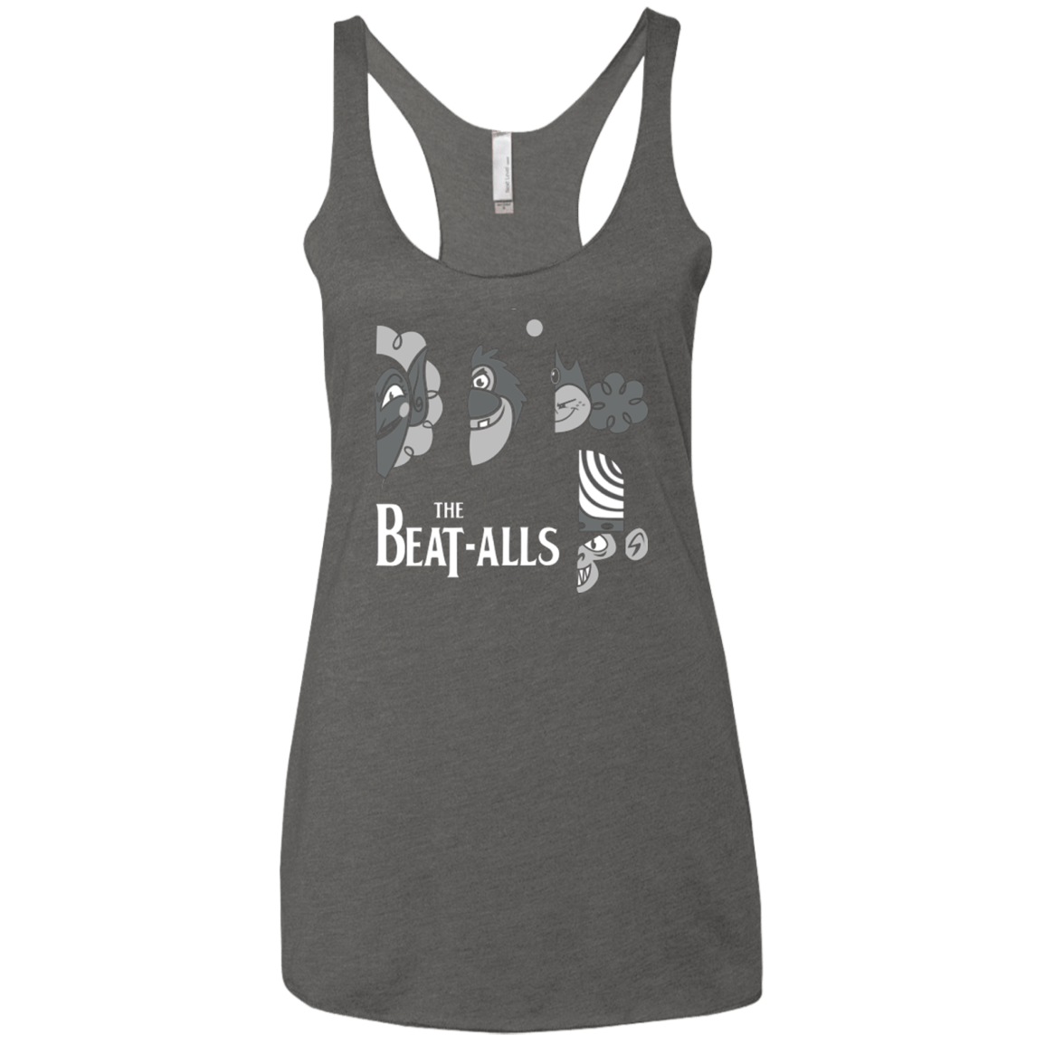 T-Shirts Premium Heather / X-Small The Beat Alls Women's Triblend Racerback Tank