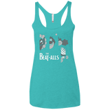 T-Shirts Tahiti Blue / X-Small The Beat Alls Women's Triblend Racerback Tank