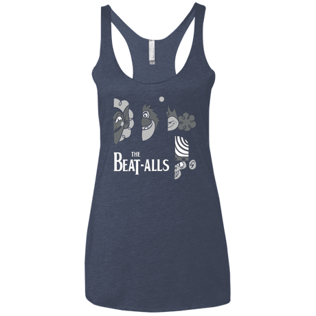 T-Shirts Vintage Navy / X-Small The Beat Alls Women's Triblend Racerback Tank