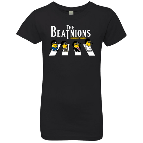 T-Shirts Black / YXS The Beatnions Girls Premium T-Shirt
