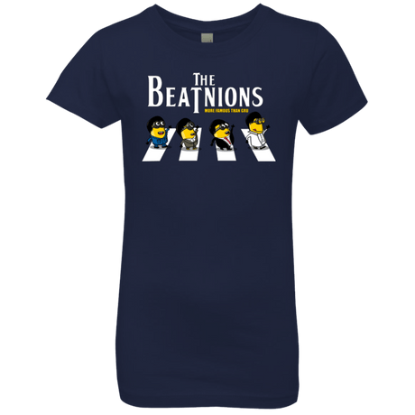 T-Shirts Midnight Navy / YXS The Beatnions Girls Premium T-Shirt