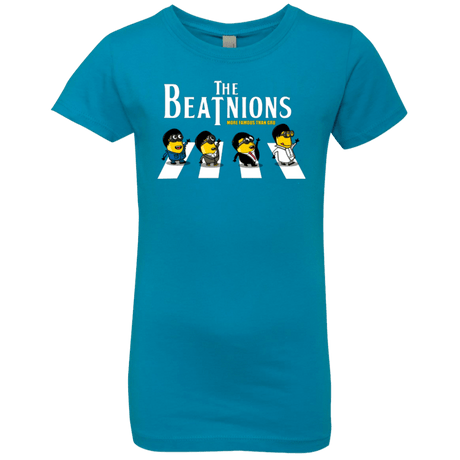 T-Shirts Turquoise / YXS The Beatnions Girls Premium T-Shirt