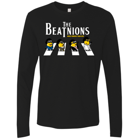 T-Shirts Black / Small The Beatnions Men's Premium Long Sleeve