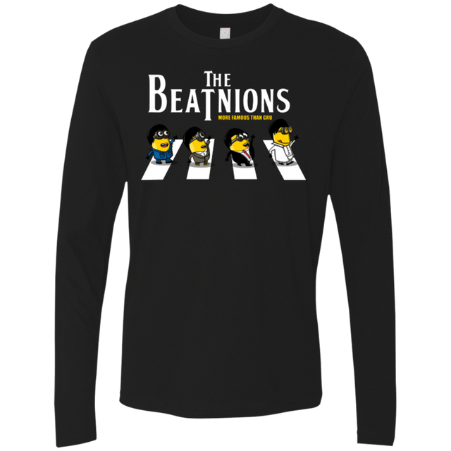 T-Shirts Black / Small The Beatnions Men's Premium Long Sleeve