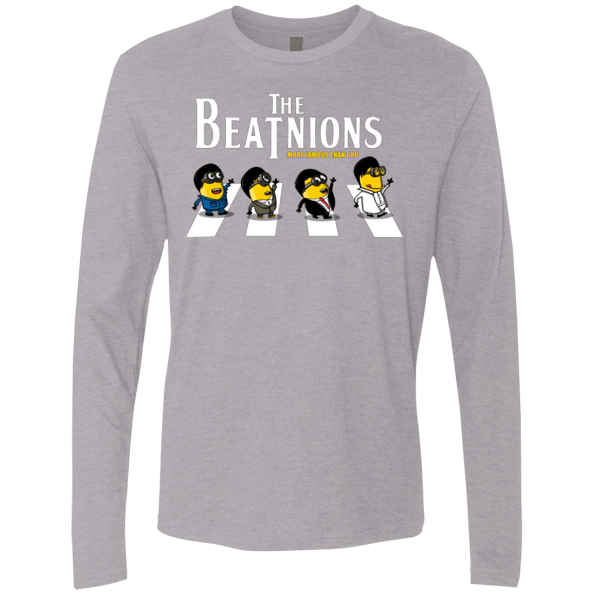T-Shirts Heather Grey / Small The Beatnions Men's Premium Long Sleeve