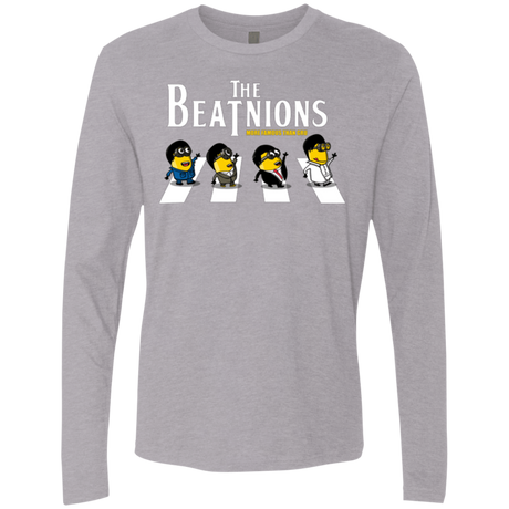 T-Shirts Heather Grey / Small The Beatnions Men's Premium Long Sleeve