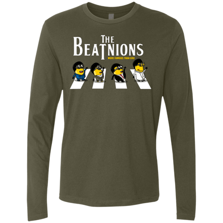T-Shirts Military Green / Small The Beatnions Men's Premium Long Sleeve