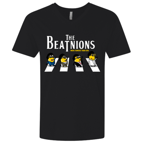 T-Shirts Black / X-Small The Beatnions Men's Premium V-Neck