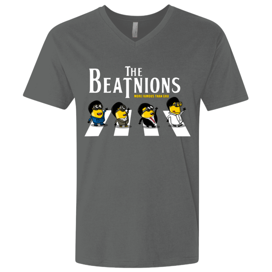 T-Shirts Heavy Metal / X-Small The Beatnions Men's Premium V-Neck