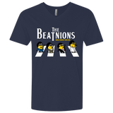 T-Shirts Midnight Navy / X-Small The Beatnions Men's Premium V-Neck