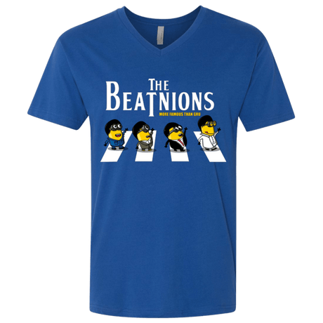 T-Shirts Royal / X-Small The Beatnions Men's Premium V-Neck