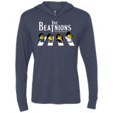 T-Shirts Vintage Navy / X-Small The Beatnions Triblend Long Sleeve Hoodie Tee