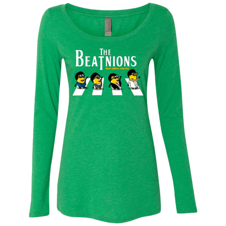 T-Shirts Envy / Small The Beatnions Women's Triblend Long Sleeve Shirt
