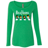 T-Shirts Envy / Small The Beatnions Women's Triblend Long Sleeve Shirt