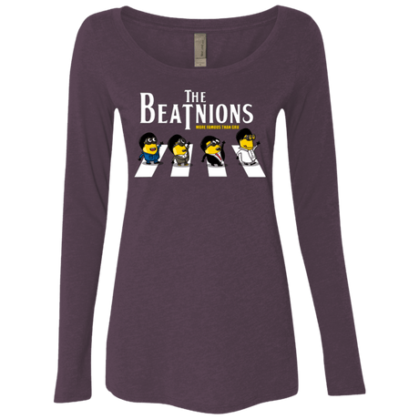 T-Shirts Vintage Purple / Small The Beatnions Women's Triblend Long Sleeve Shirt