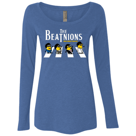 T-Shirts Vintage Royal / Small The Beatnions Women's Triblend Long Sleeve Shirt