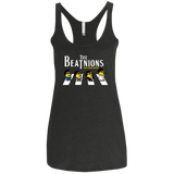 T-Shirts Vintage Black / X-Small The Beatnions Women's Triblend Racerback Tank