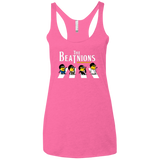T-Shirts Vintage Pink / X-Small The Beatnions Women's Triblend Racerback Tank