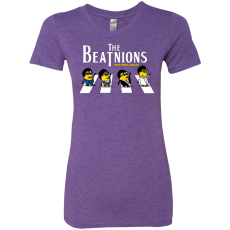 T-Shirts Purple Rush / Small The Beatnions Women's Triblend T-Shirt