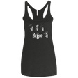 T-Shirts Vintage Black / X-Small THE BEBOP Women's Triblend Racerback Tank