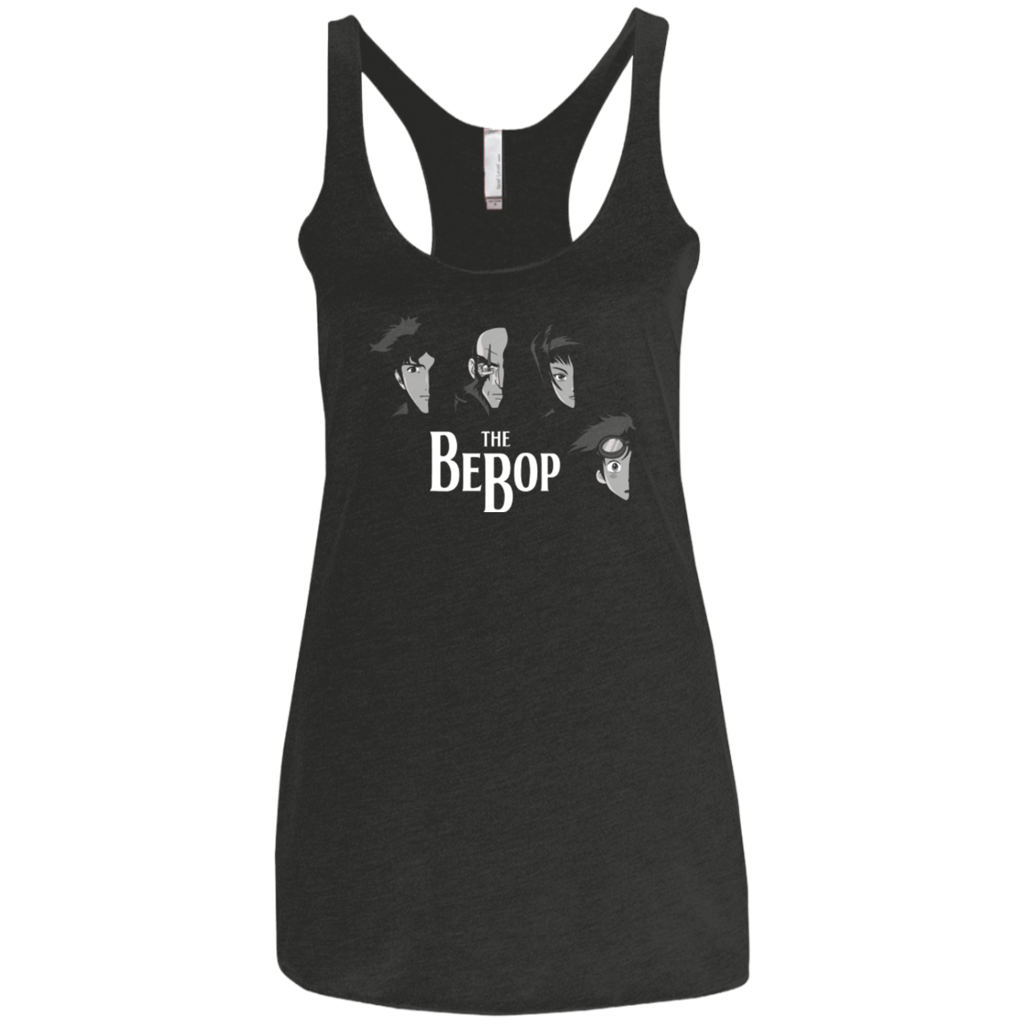 T-Shirts Vintage Black / X-Small THE BEBOP Women's Triblend Racerback Tank