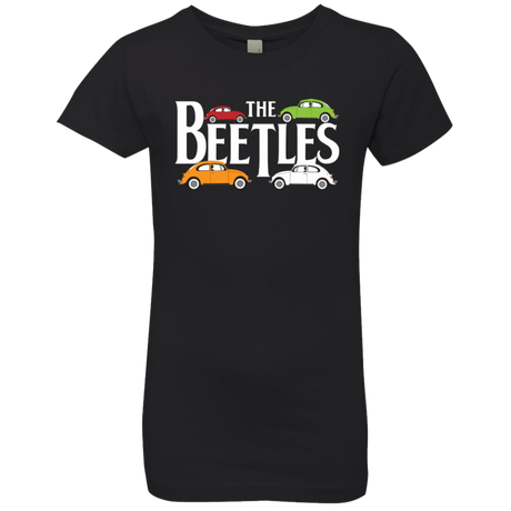 T-Shirts Black / YXS The Beetles Girls Premium T-Shirt