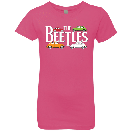 T-Shirts Hot Pink / YXS The Beetles Girls Premium T-Shirt