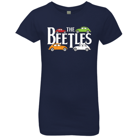 T-Shirts Midnight Navy / YXS The Beetles Girls Premium T-Shirt