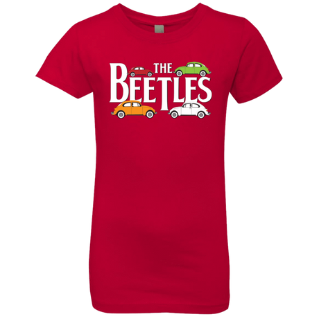T-Shirts Red / YXS The Beetles Girls Premium T-Shirt