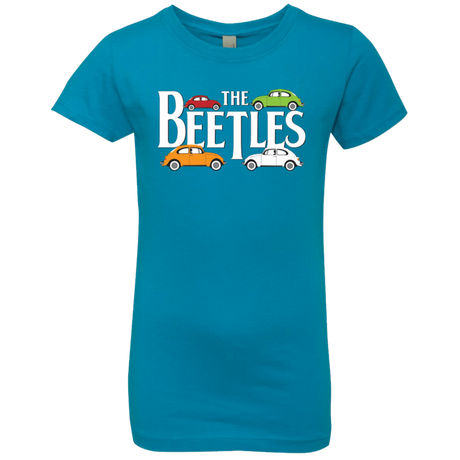 T-Shirts Turquoise / YXS The Beetles Girls Premium T-Shirt
