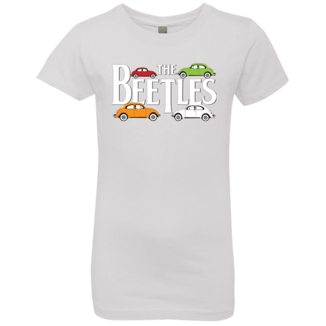 T-Shirts White / YXS The Beetles Girls Premium T-Shirt