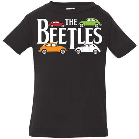 T-Shirts Black / 6 Months The Beetles Infant Premium T-Shirt