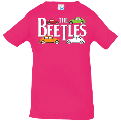 T-Shirts Hot Pink / 6 Months The Beetles Infant Premium T-Shirt