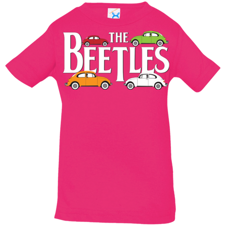 T-Shirts Hot Pink / 6 Months The Beetles Infant Premium T-Shirt