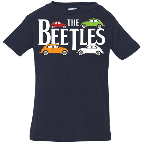 T-Shirts Navy / 6 Months The Beetles Infant Premium T-Shirt