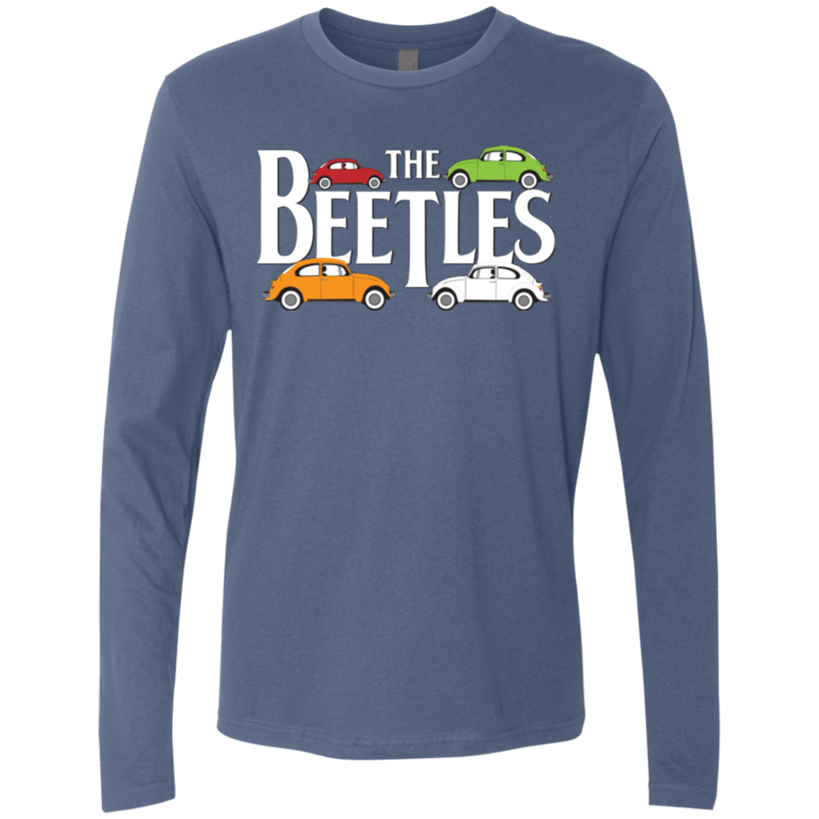 T-Shirts Indigo / Small The Beetles Men's Premium Long Sleeve