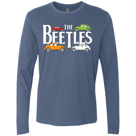 T-Shirts Indigo / Small The Beetles Men's Premium Long Sleeve
