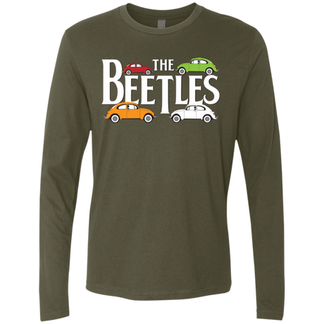 T-Shirts Military Green / Small The Beetles Men's Premium Long Sleeve