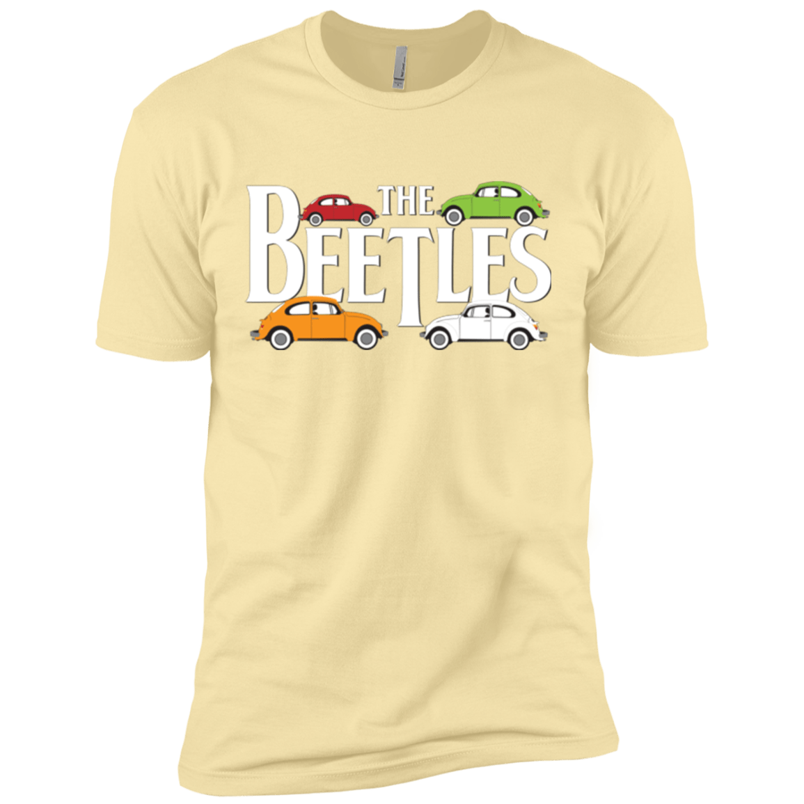 T-Shirts Banana Cream / X-Small The Beetles Men's Premium T-Shirt