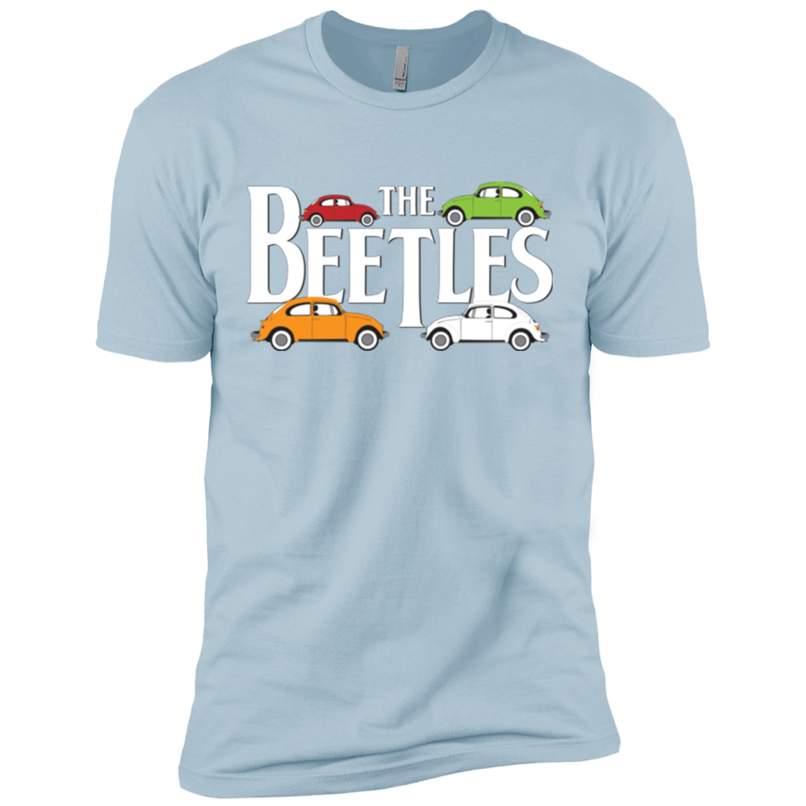 T-Shirts Light Blue / X-Small The Beetles Men's Premium T-Shirt