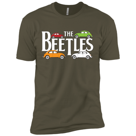 T-Shirts Military Green / X-Small The Beetles Men's Premium T-Shirt