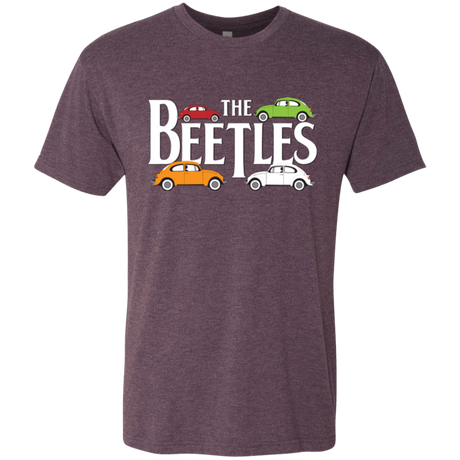 T-Shirts Vintage Purple / Small The Beetles Men's Triblend T-Shirt