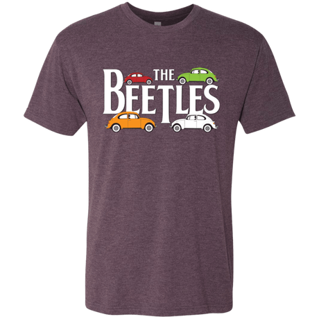 T-Shirts Vintage Purple / Small The Beetles Men's Triblend T-Shirt