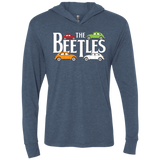 T-Shirts Indigo / X-Small The Beetles Triblend Long Sleeve Hoodie Tee