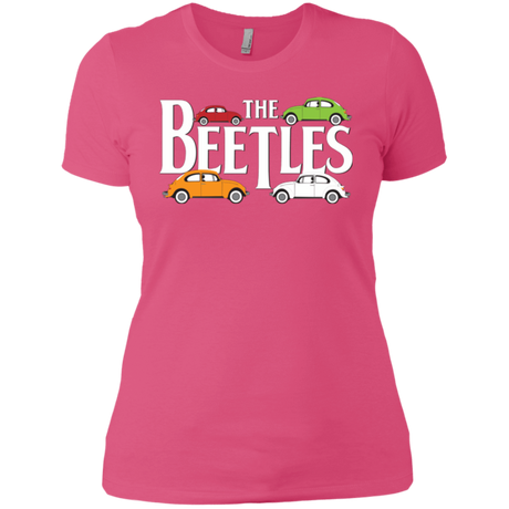 T-Shirts Hot Pink / X-Small The Beetles Women's Premium T-Shirt