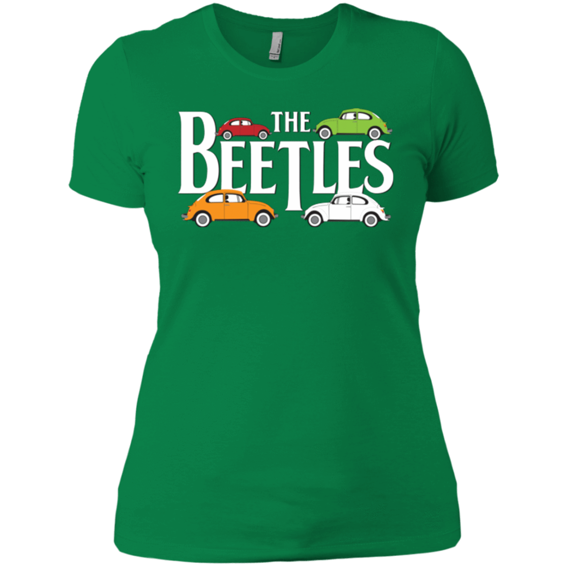 T-Shirts Kelly Green / X-Small The Beetles Women's Premium T-Shirt
