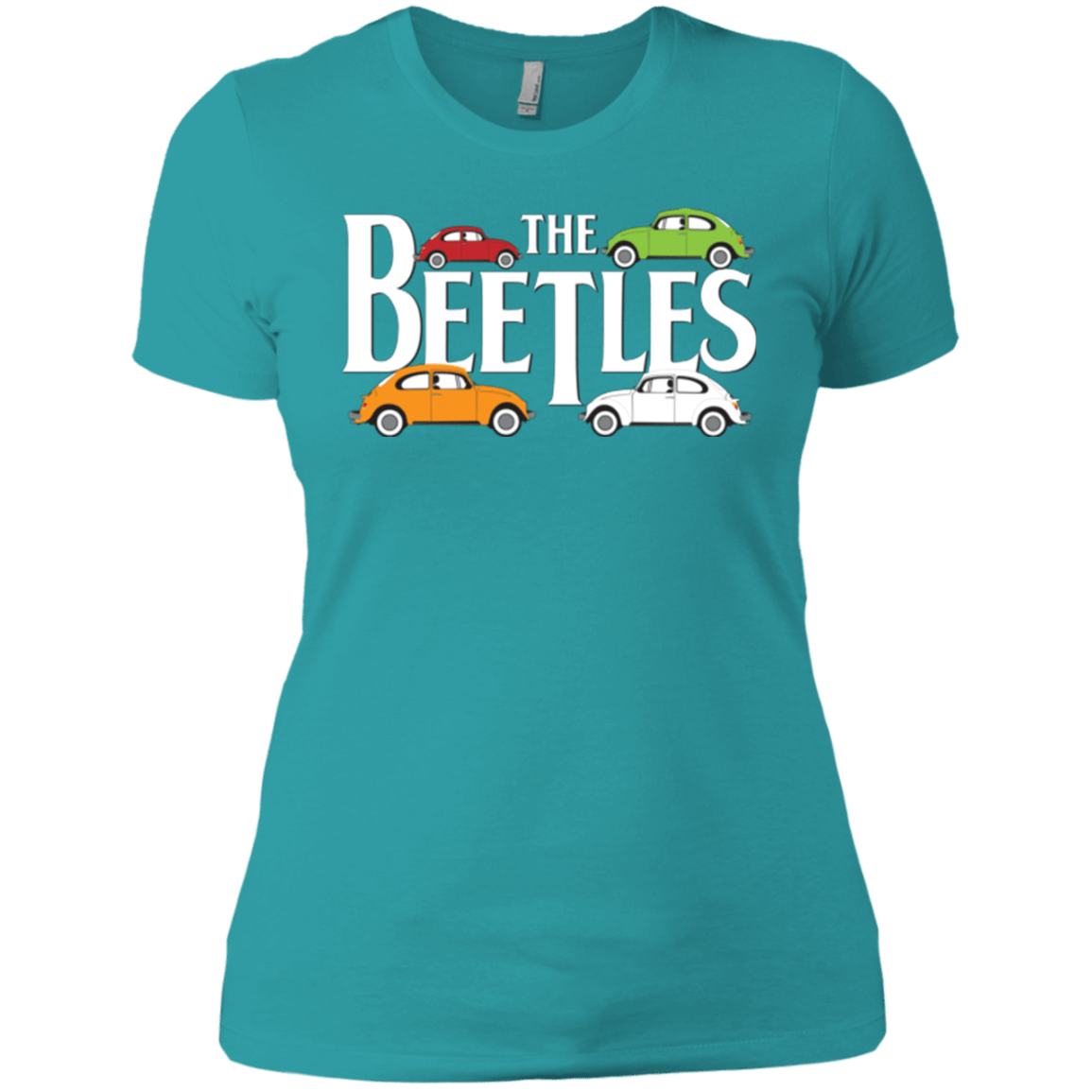 T-Shirts Tahiti Blue / X-Small The Beetles Women's Premium T-Shirt